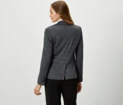 Karierter Jerseyblazer