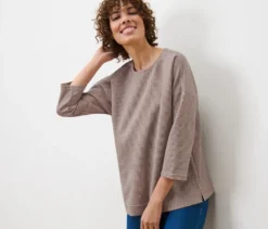 Kariertes Sweatshirt