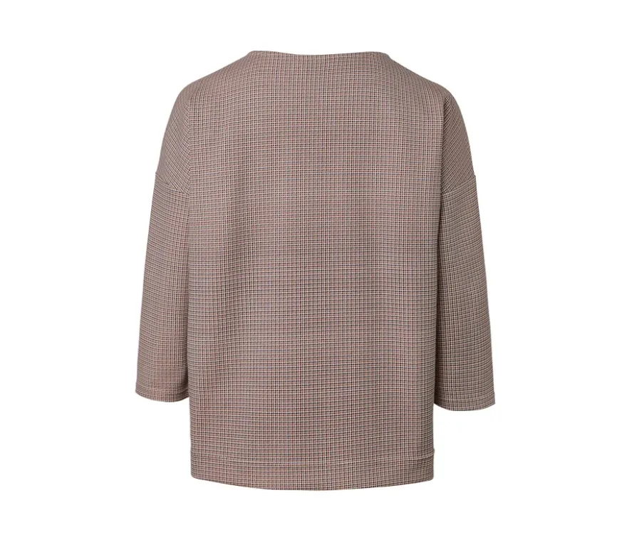 Kariertes Sweatshirt