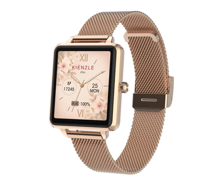 Kienzle Smart-Uhr Slim, roségoldfarben