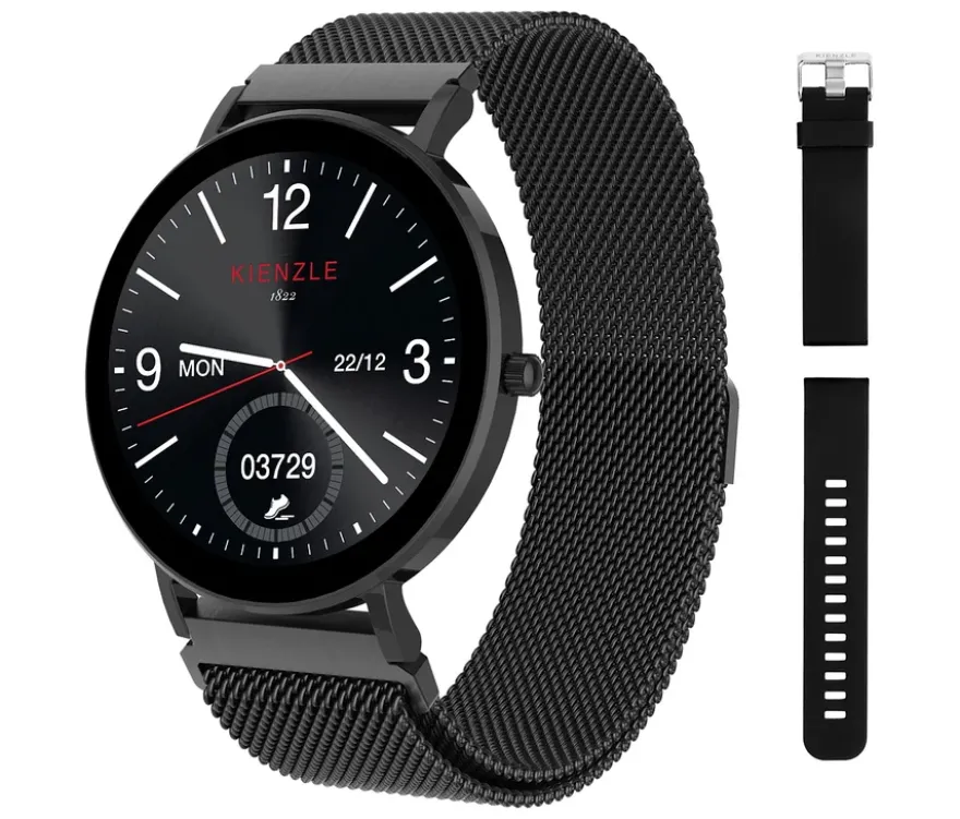 Kienzle Uhr »Active Smart Slim«, schwarz
