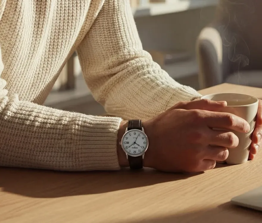 Kienzle Uhr »Meister Klassik«, silberfarben