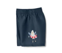 Kinder-Boardshorts, maritim