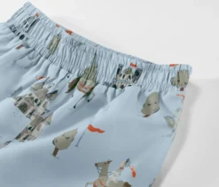 Kinder-Boardshorts, Ritter