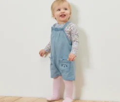 Kinder Chambray-Latzhose