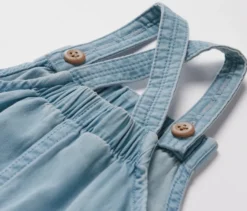 Kinder Chambray-Latzhose