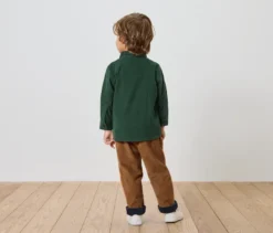 Kinder-Cordhemd