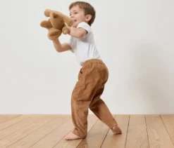 Kinder-Cord-Pull-on-pants – Fit »Jona«, hellbraun