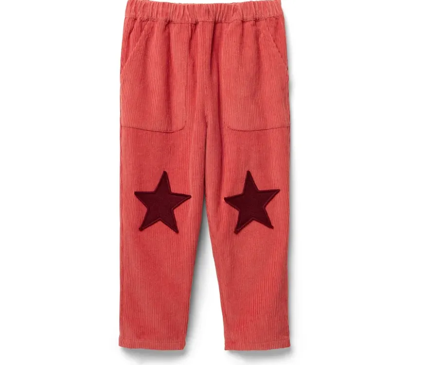 Kinder-Cord-Pull-on-Pants, rot