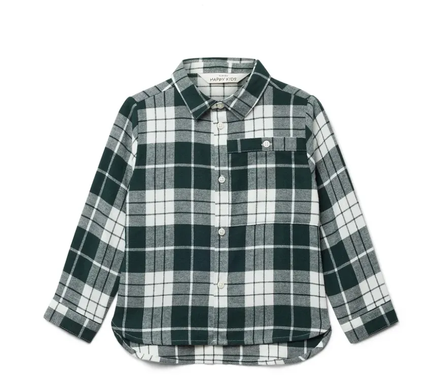 Kinder-Flanell-Hemd