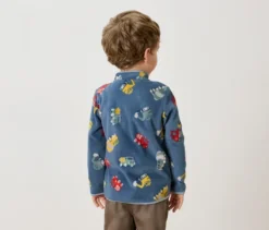 Kinder-Fleecejacke, Bagger