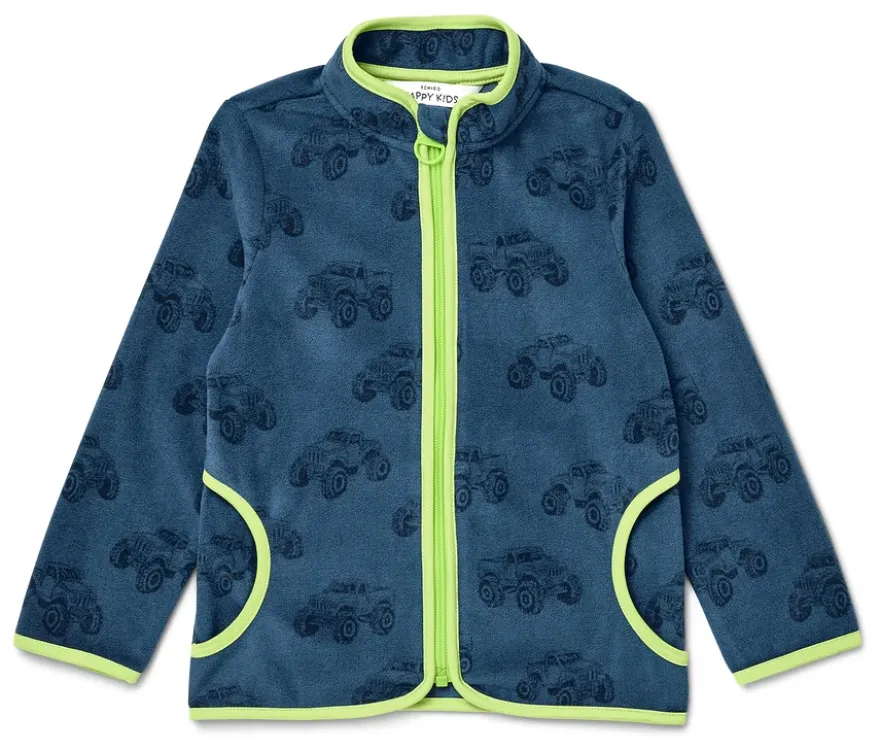 Kinder-Fleecejacke, Trucks