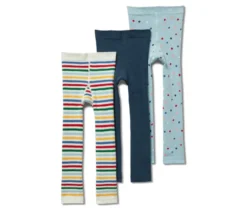 3 Kinder-Frottee-Thermoleggings