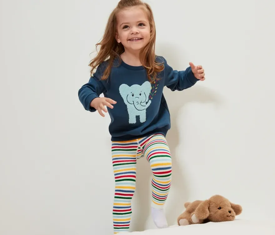 3 Kinder-Frottee-Thermoleggings