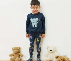 3 Kinder-Frottee-Thermostrumpfhosen