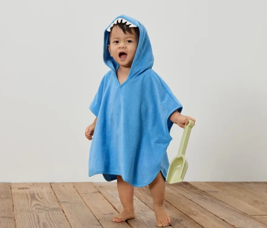 Kinder-Frottierponcho