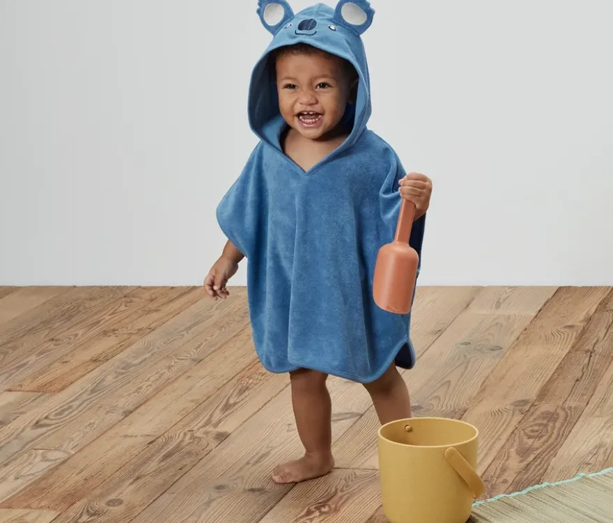 Kinder-Frottierponcho