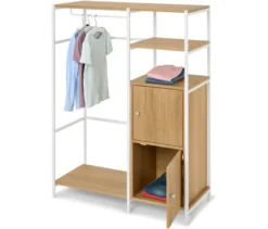 Kindergarderobe »GRADE« mit Türen und Kleiderstange
