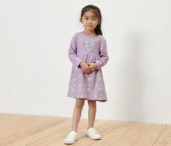 Kinder-Jerseykleid »Eiskönigin«