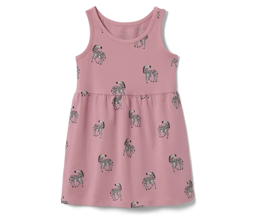 Kinder-Jerseykleid, Zebra