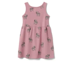 Kinder-Jerseykleid, Zebra