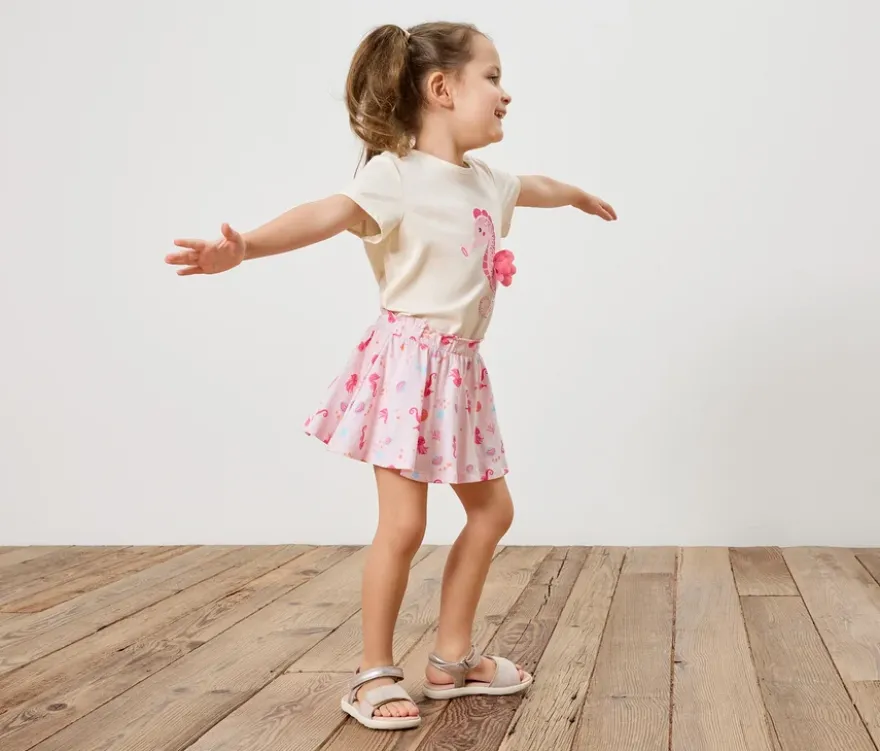 Kinder-Jerseyrock mit Hose
