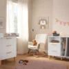 Kinderkommode »Leira« mit Schubladen und Kleiderstange