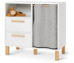 Kinderkommode »Leira« mit Schubladen und Kleiderstange