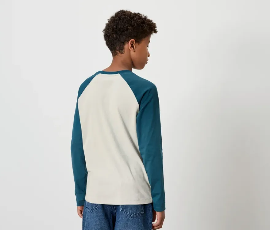 2 Kinder-Langarmshirts