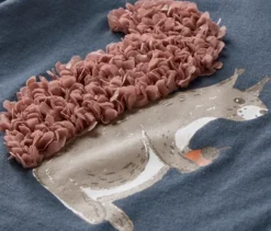 2 Kinder Langarmshirts, Eichhörnchen