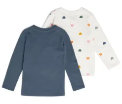 2 Kinder Langarmshirts, Eichhörnchen