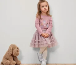 2 Kinder-Langarmshirts, Prinzessin