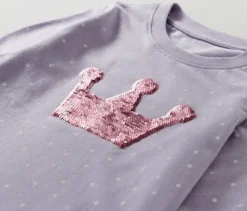 2 Kinder-Langarmshirts, Prinzessin
