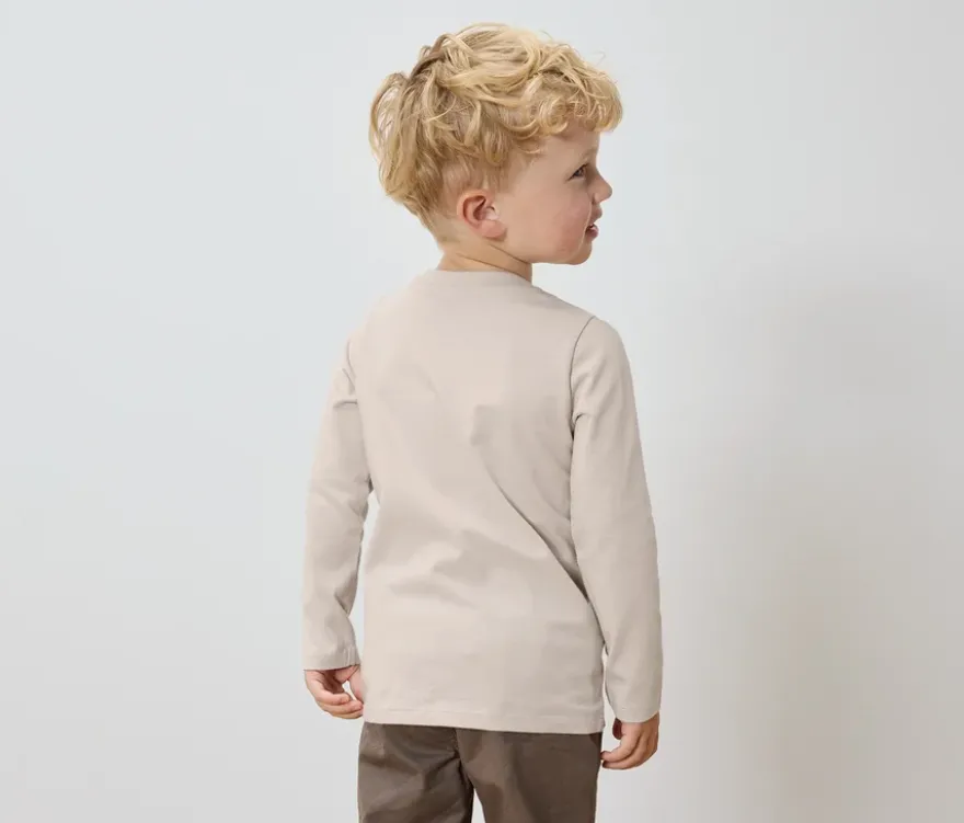 2 Kinder Langarmshirts, Waldtiere