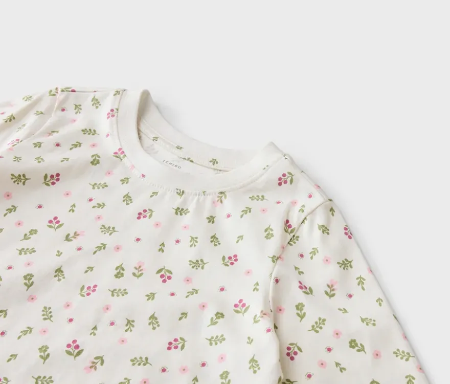 2 Kinder-Langarmshirts, Waschbär