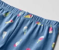 2 ¾-Kinder-Leggings, blau