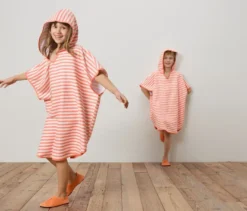 Kinder-Microfaser-Poncho