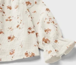 Kinder-Musselin-Bluse