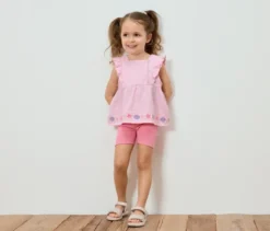 Kinder-Musselin-Bluse