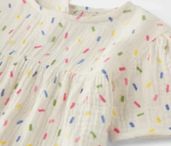 Kinder-Musselin-Bluse
