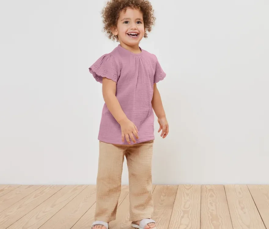 Kinder-Musselin-Shirt