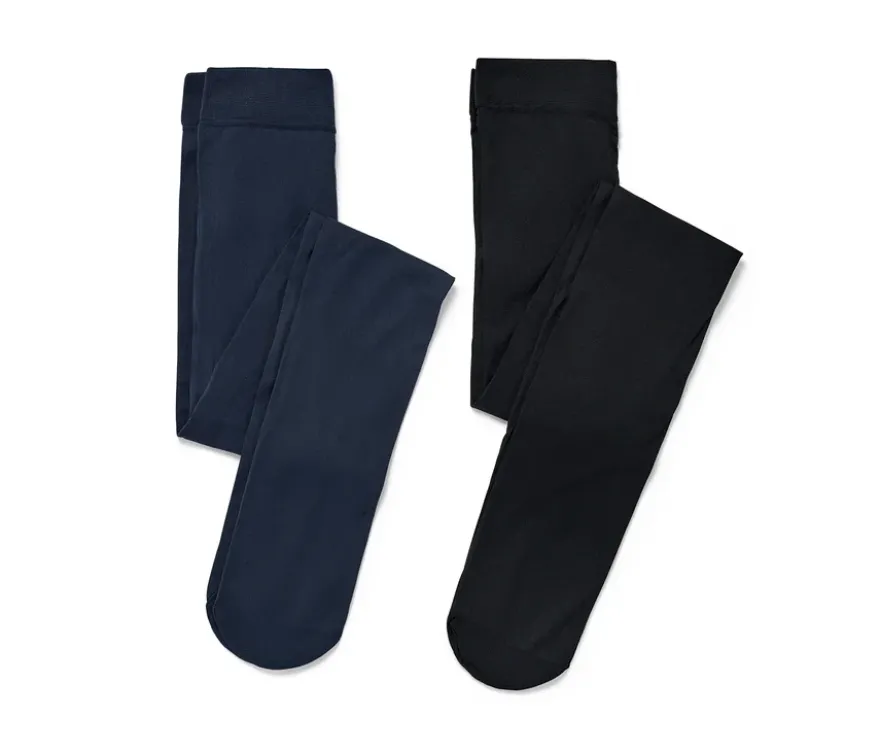 2 Kinder-Nylon-Strumpfhosen