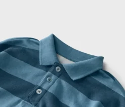 Kinder-Poloshirt mit angerauter Innenseite