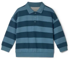 Kinder-Poloshirt mit angerauter Innenseite