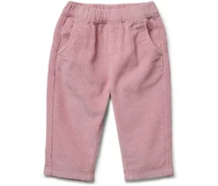 Kinder-Pull on pants Cord – Fit »Jona«, altrosa