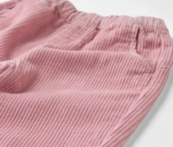 Kinder-Pull on pants Cord – Fit »Jona«, altrosa