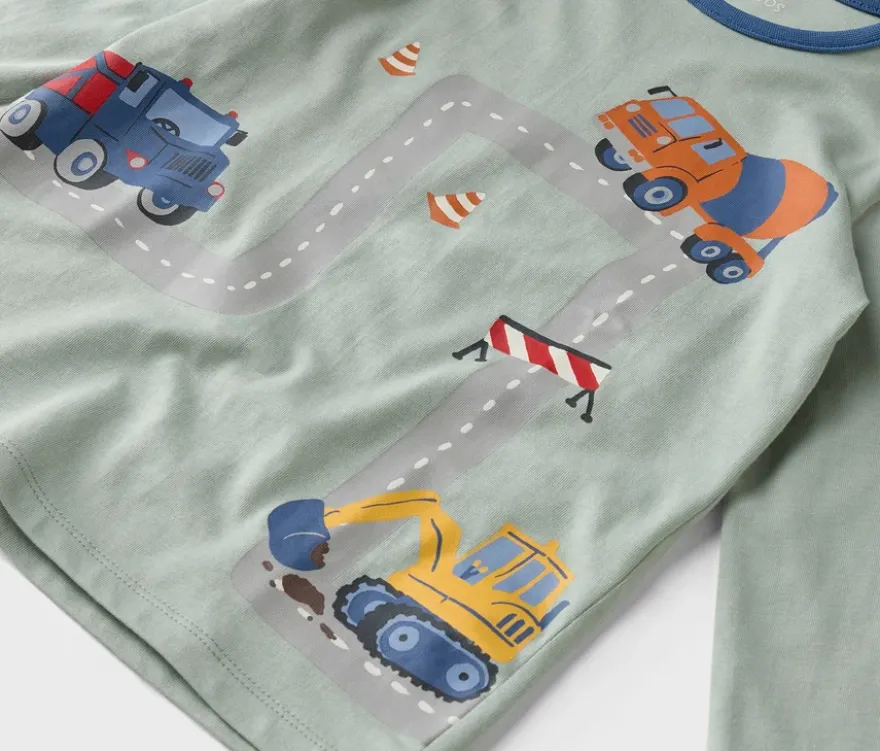 2 Kinder-Pyjamas, bagger