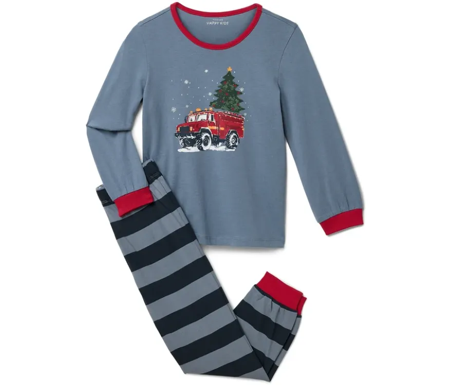2 Kinder-Pyjamas, Blau