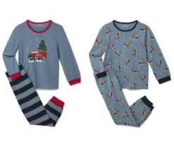 2 Kinder-Pyjamas, Blau