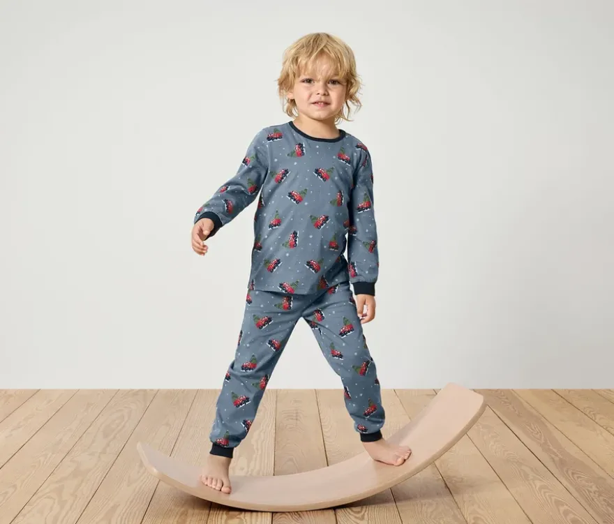 2 Kinder-Pyjamas, Blau